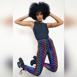 Blackmilk Mermaid Candy Leggings